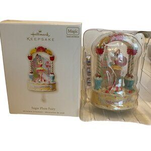 Hallmark Sugar Plum Fairy Nutcracker Ornament Magic Sound And Motion QXG7144